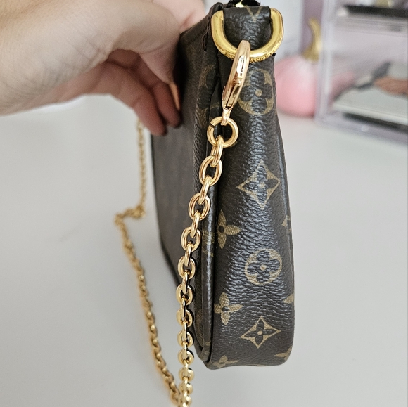 Louis Vuitton LV Monogram Multi Pochette Wristlet/ Small Purse - Picture 6 of 14